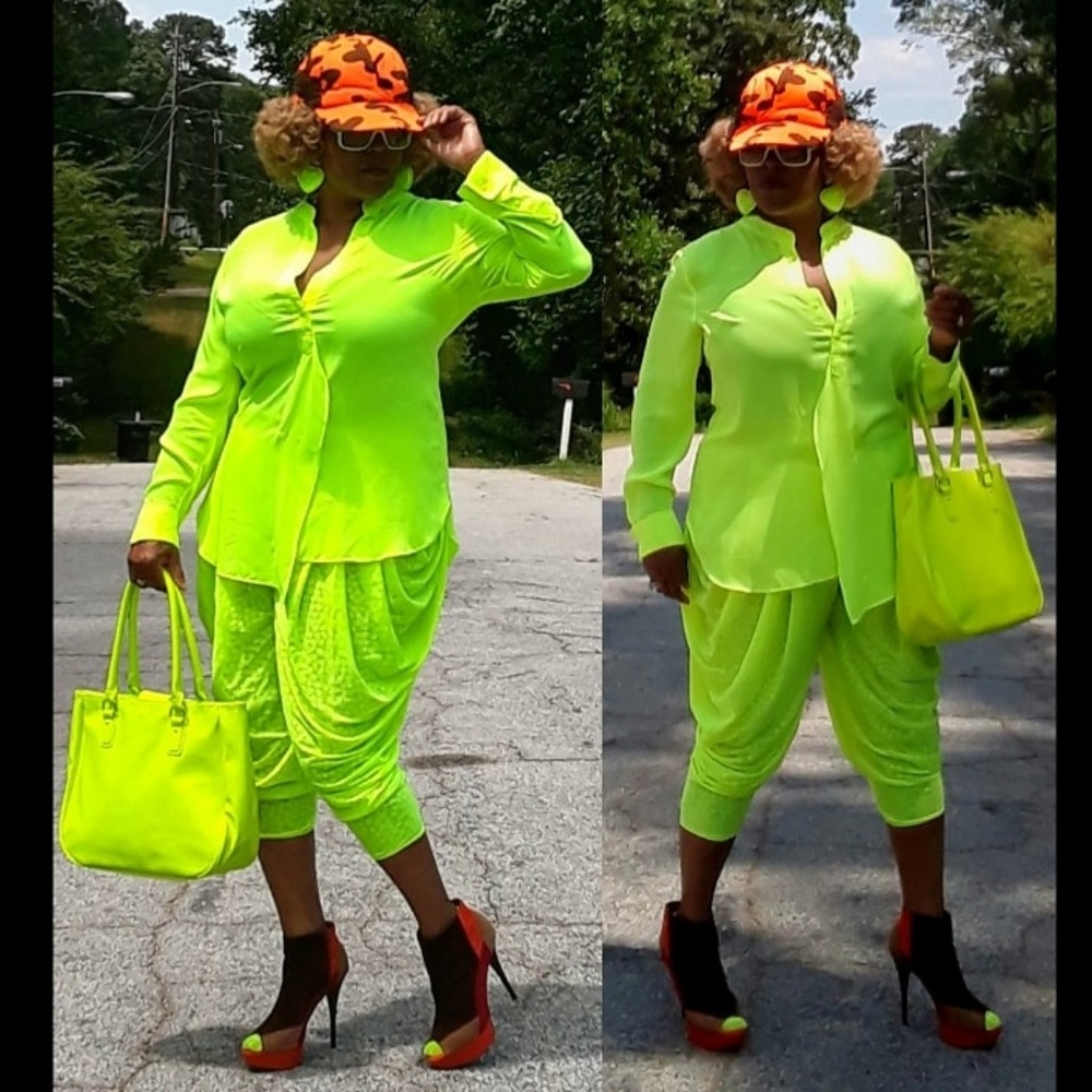 Neon Blouse